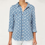 Long Sleeve Jean Shirt-Shirt-Clarks-Smart SEO Store
