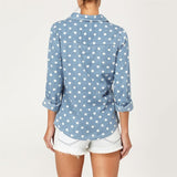 Long Sleeve Jean Shirt-Shirt-Clarks-Smart SEO Store