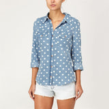 Long Sleeve Jean Shirt-Shirt-Clarks-Smart SEO Store