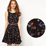 Flower Design Dress-Dress-Garcia-Smart SEO Store